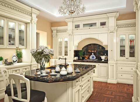 traditional and clean kitchen miami fl
