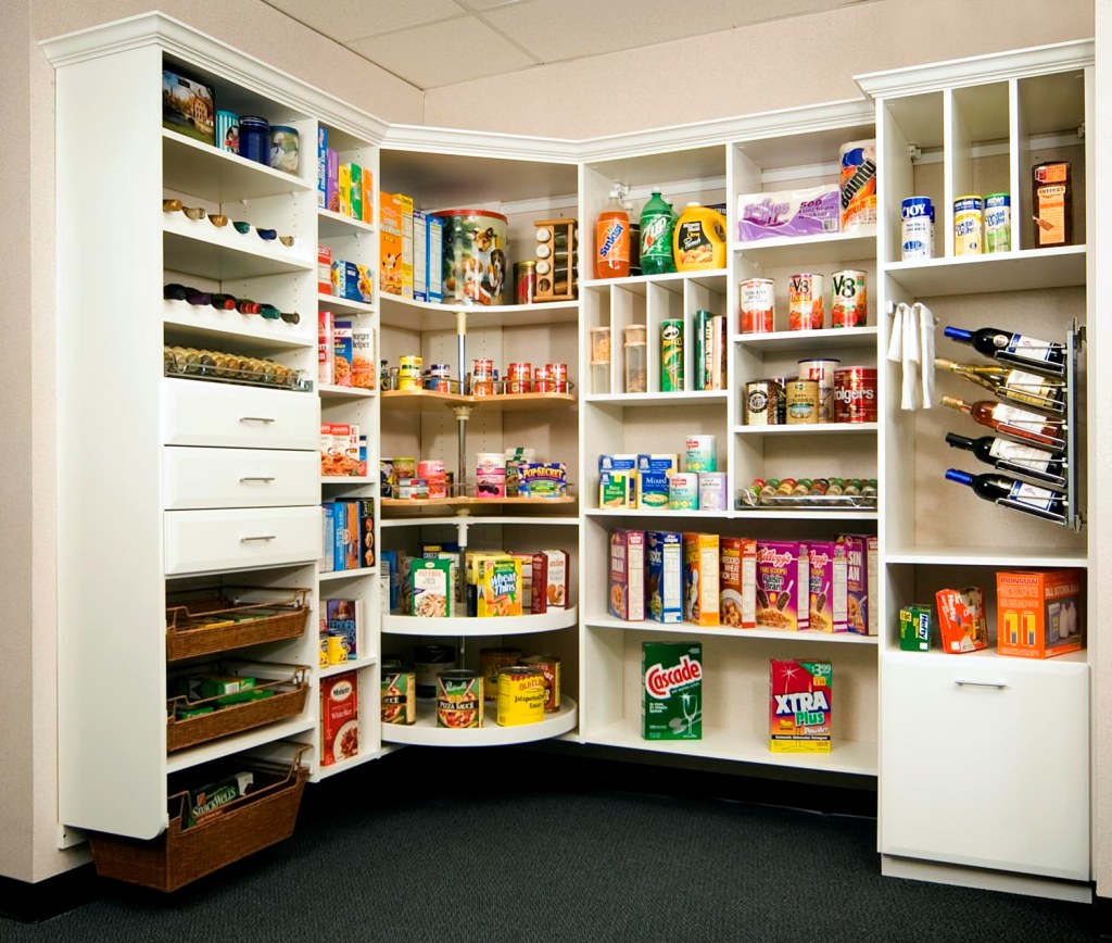 How to Organize an L-Shaped Pantry  L shaped pantry, Pantry shelving, Kitchen  organization pantry